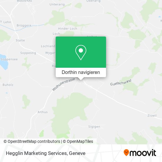 Hegglin Marketing Services Karte