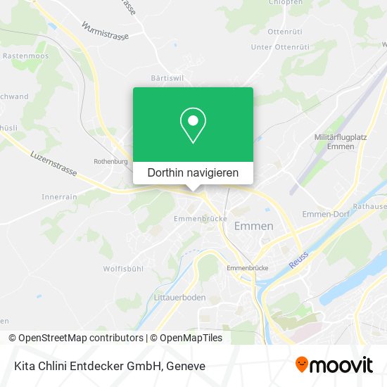 Kita Chlini Entdecker GmbH Karte