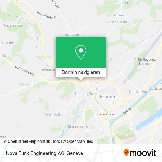 Nova Funk Engineering AG Karte
