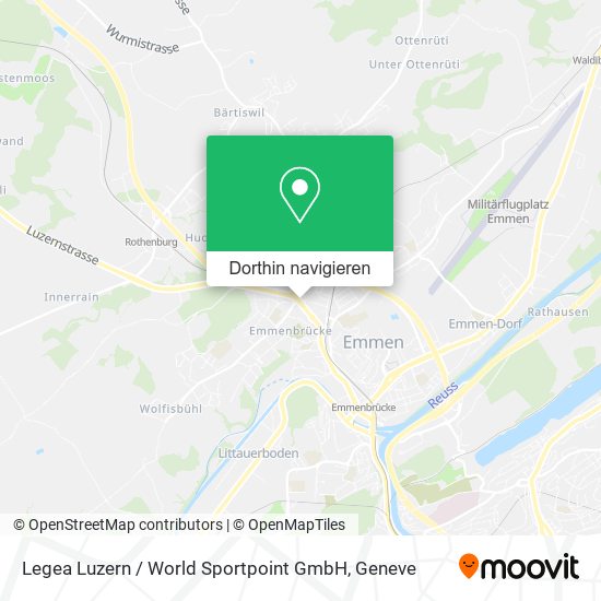 Legea Luzern / World Sportpoint GmbH Karte