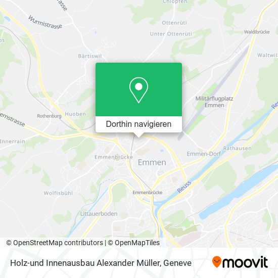 Holz-und Innenausbau Alexander Müller Karte