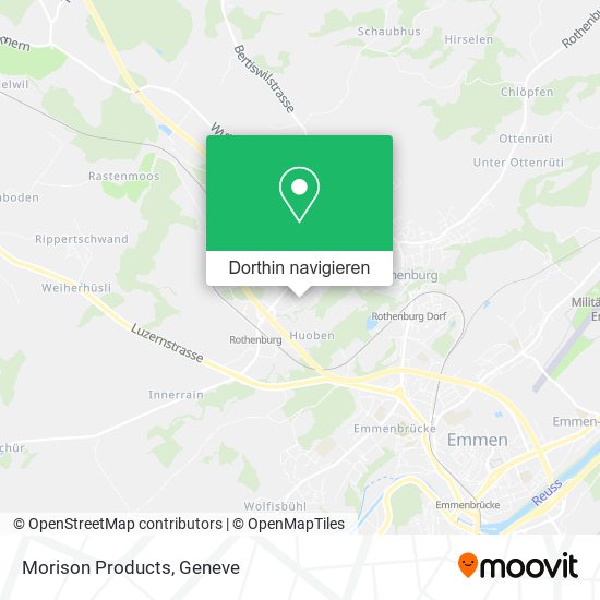 Morison Products Karte