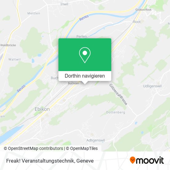 Freak! Veranstaltungstechnik Karte