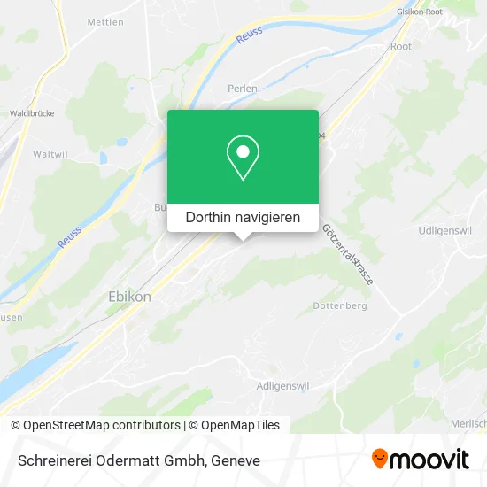 Schreinerei Odermatt Gmbh Karte