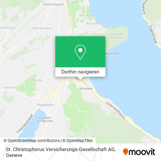 St. Christophorus Versicherungs-Gesellschaft AG Karte