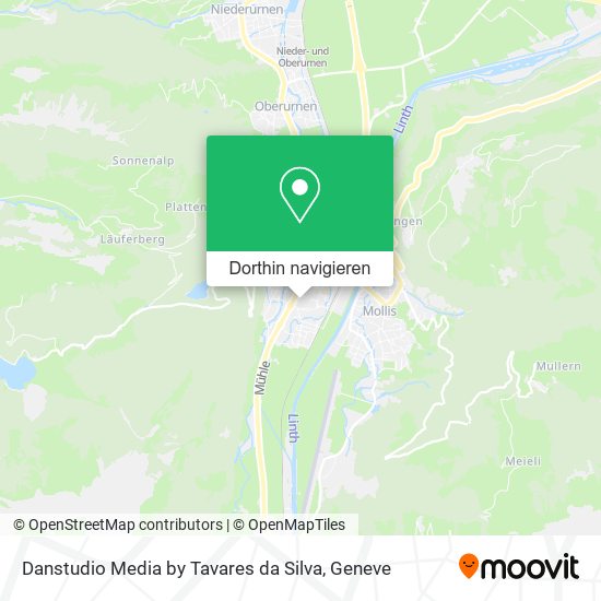 Danstudio Media by Tavares da Silva Karte