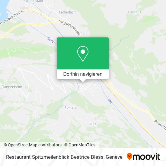 Restaurant Spitzmeilenblick Beatrice Bless Karte