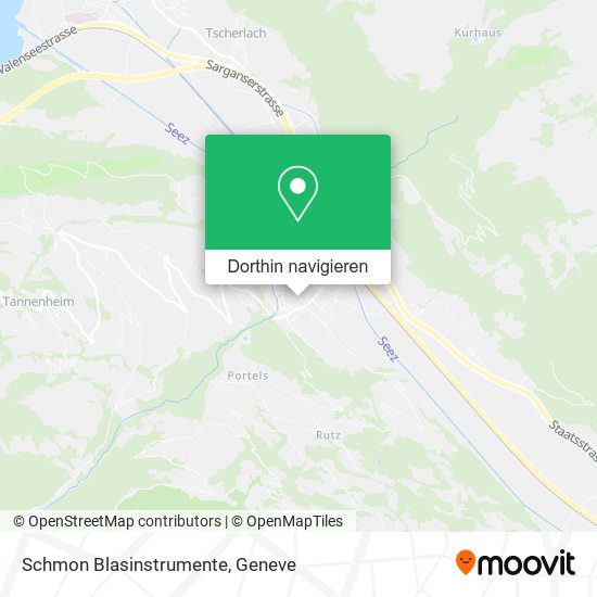 Schmon Blasinstrumente Karte