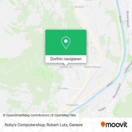 Roby's Computershop, Robert Lutz Karte