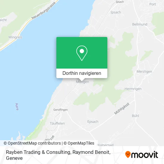 Rayben Trading & Consulting, Raymond Benoit Karte