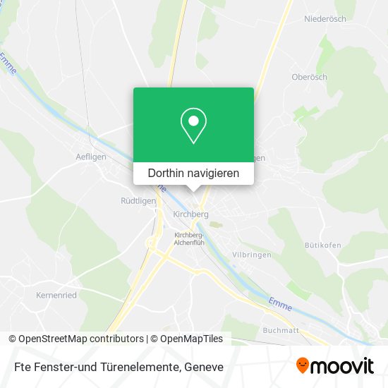 Fte Fenster-und Türenelemente Karte