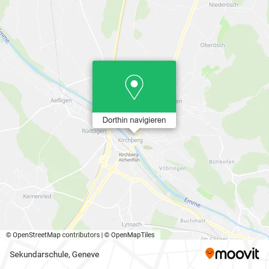 Sekundarschule Karte