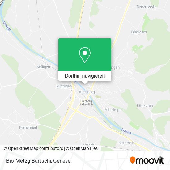 Bio-Metzg Bärtschi Karte