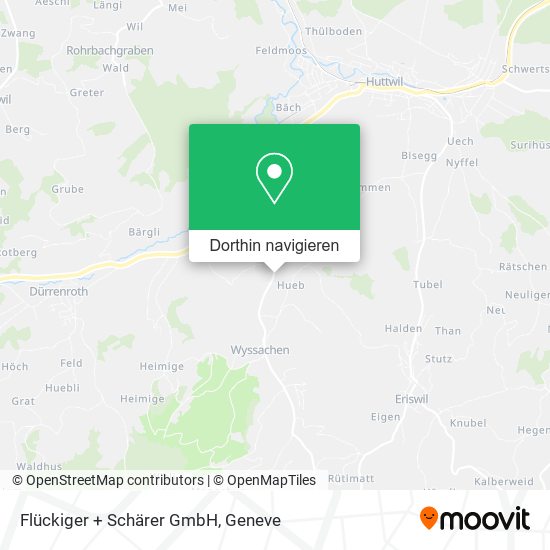 Flückiger + Schärer GmbH Karte