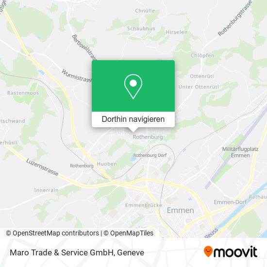 Maro Trade & Service GmbH Karte