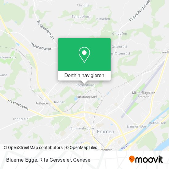 Blueme-Egge, Rita Geisseler Karte