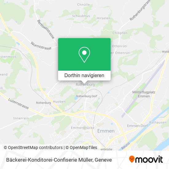 Bäckerei-Konditorei-Confiserie Müller Karte