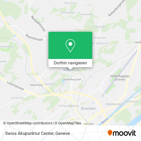 Swiss Akupunktur Center Karte
