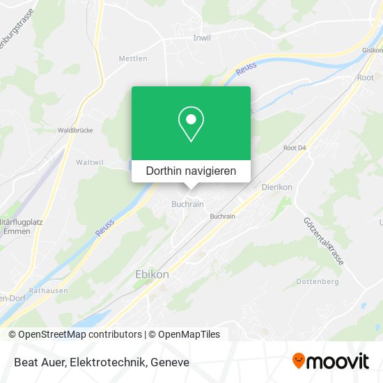 Beat Auer, Elektrotechnik Karte