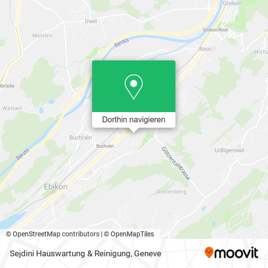 Sejdini Hauswartung & Reinigung Karte