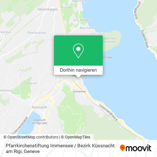 Pfarrkirchenstiftung Immensee / Bezirk Küssnacht am Rigi Karte