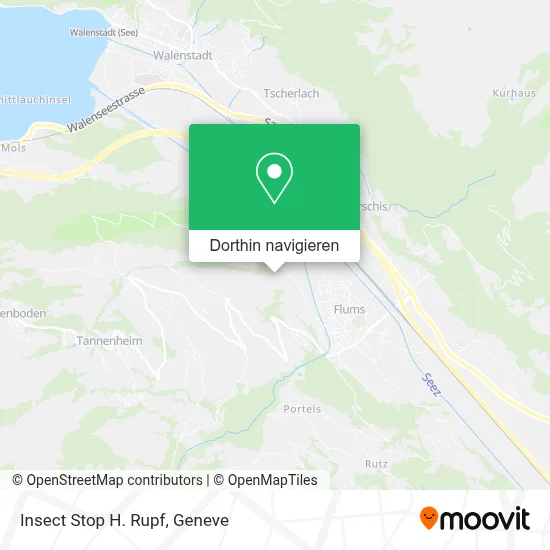 Insect Stop H. Rupf Karte