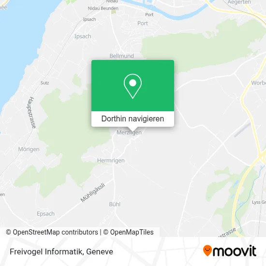 Freivogel Informatik Karte