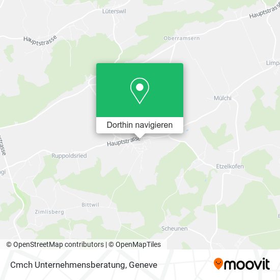 Cmch Unternehmensberatung Karte