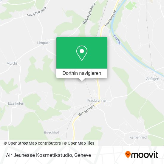 Air Jeunesse Kosmetikstudio Karte