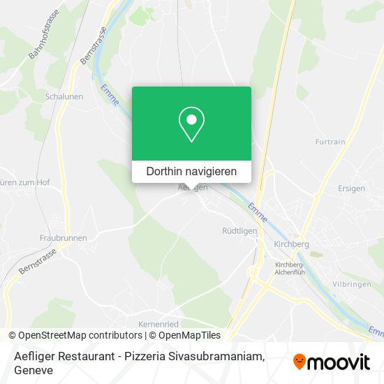 Aefliger Restaurant - Pizzeria Sivasubramaniam Karte