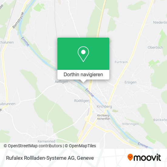 Rufalex Rollladen-Systeme AG Karte
