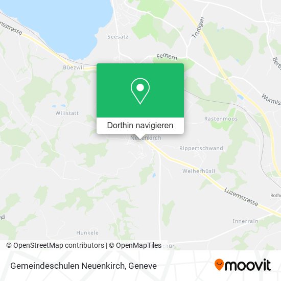 Gemeindeschulen Neuenkirch Karte