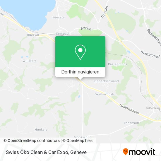 Swiss Öko Clean & Car Expo Karte