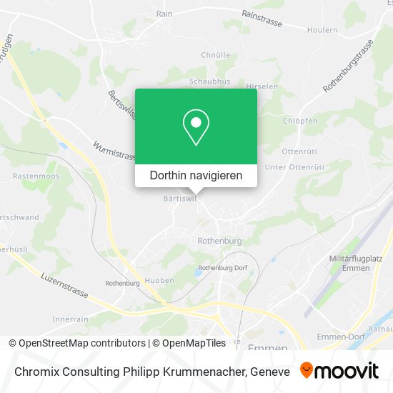 Chromix Consulting Philipp Krummenacher Karte