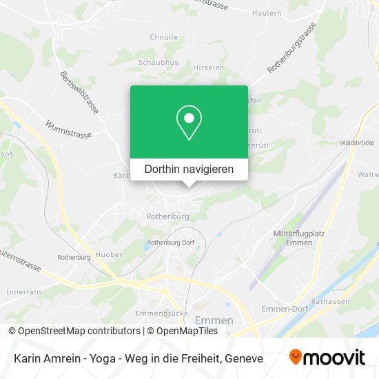 Karin Amrein - Yoga - Weg in die Freiheit Karte