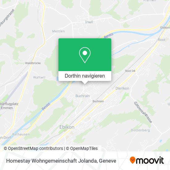 Homestay Wohngemeinschaft Jolanda Karte