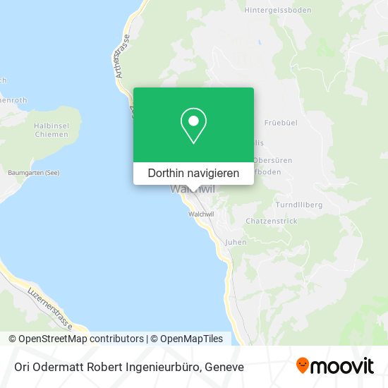 Ori Odermatt Robert Ingenieurbüro Karte