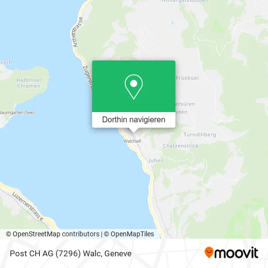 Post CH AG (7296) Walc Karte