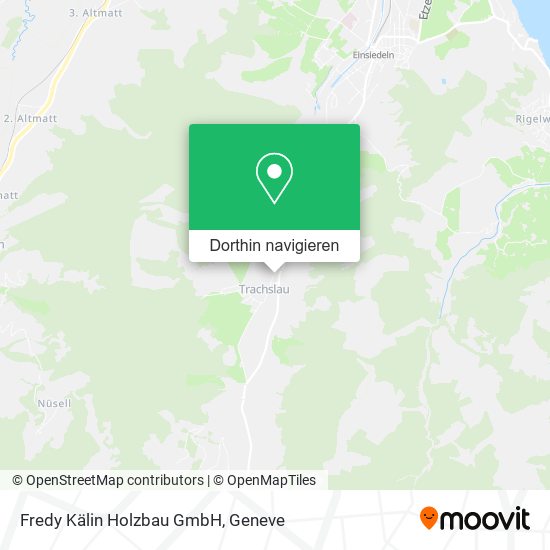 Fredy Kälin Holzbau GmbH Karte