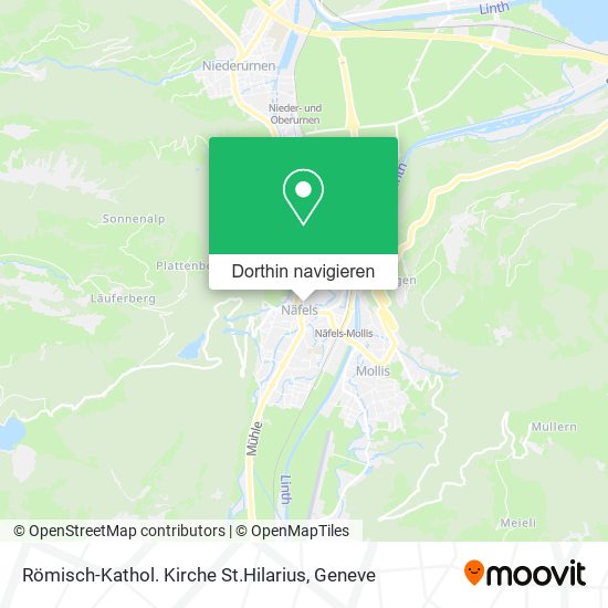 Römisch-Kathol. Kirche St.Hilarius Karte