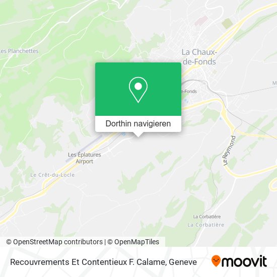Recouvrements Et Contentieux F. Calame Karte