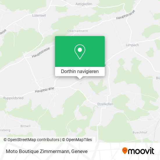 Moto Boutique Zimmermann Karte