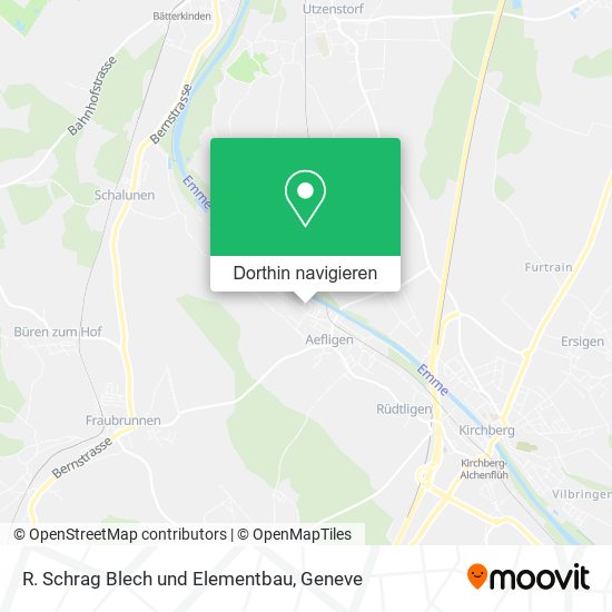 R. Schrag Blech und Elementbau Karte