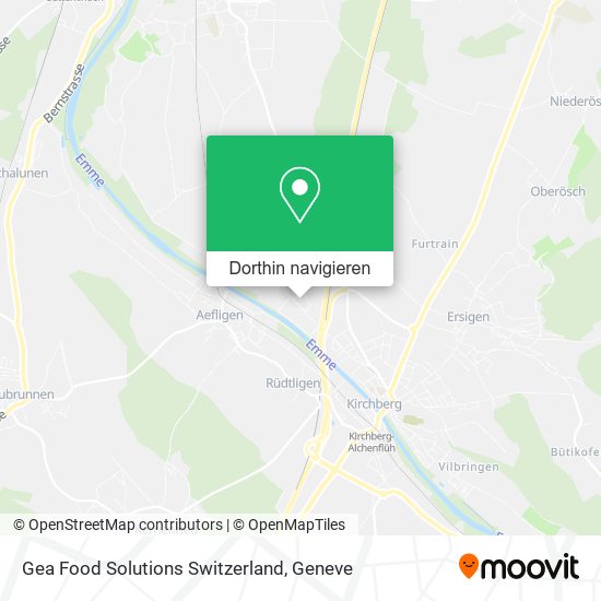 Gea Food Solutions Switzerland Karte