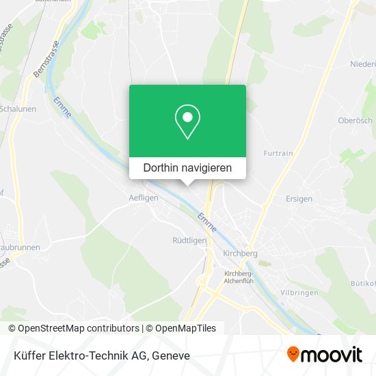 Küffer Elektro-Technik AG Karte