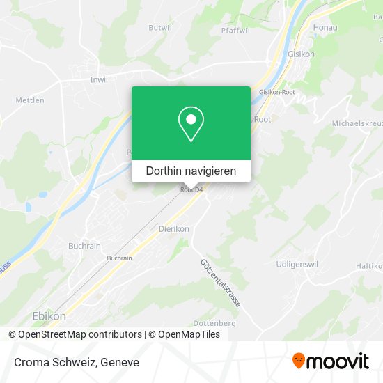 Croma Schweiz Karte