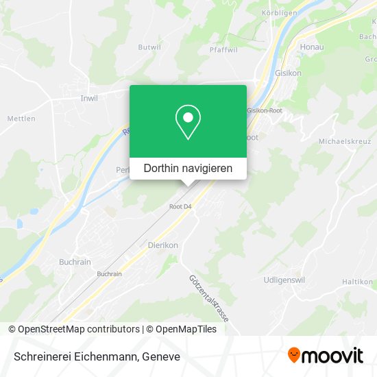 Schreinerei Eichenmann Karte