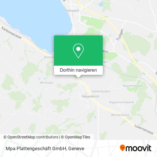Mpa Plattengeschäft GmbH Karte