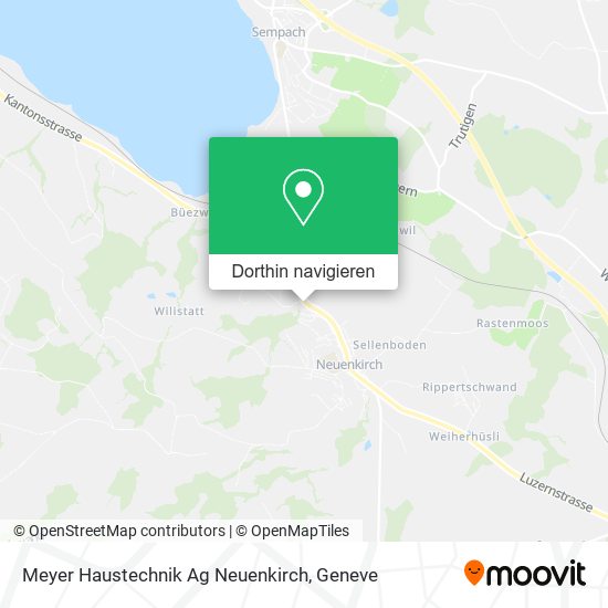 Meyer Haustechnik Ag Neuenkirch Karte