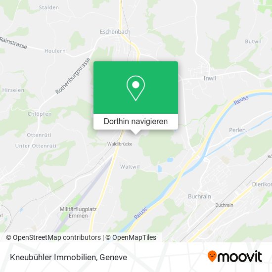 Kneubühler Immobilien Karte